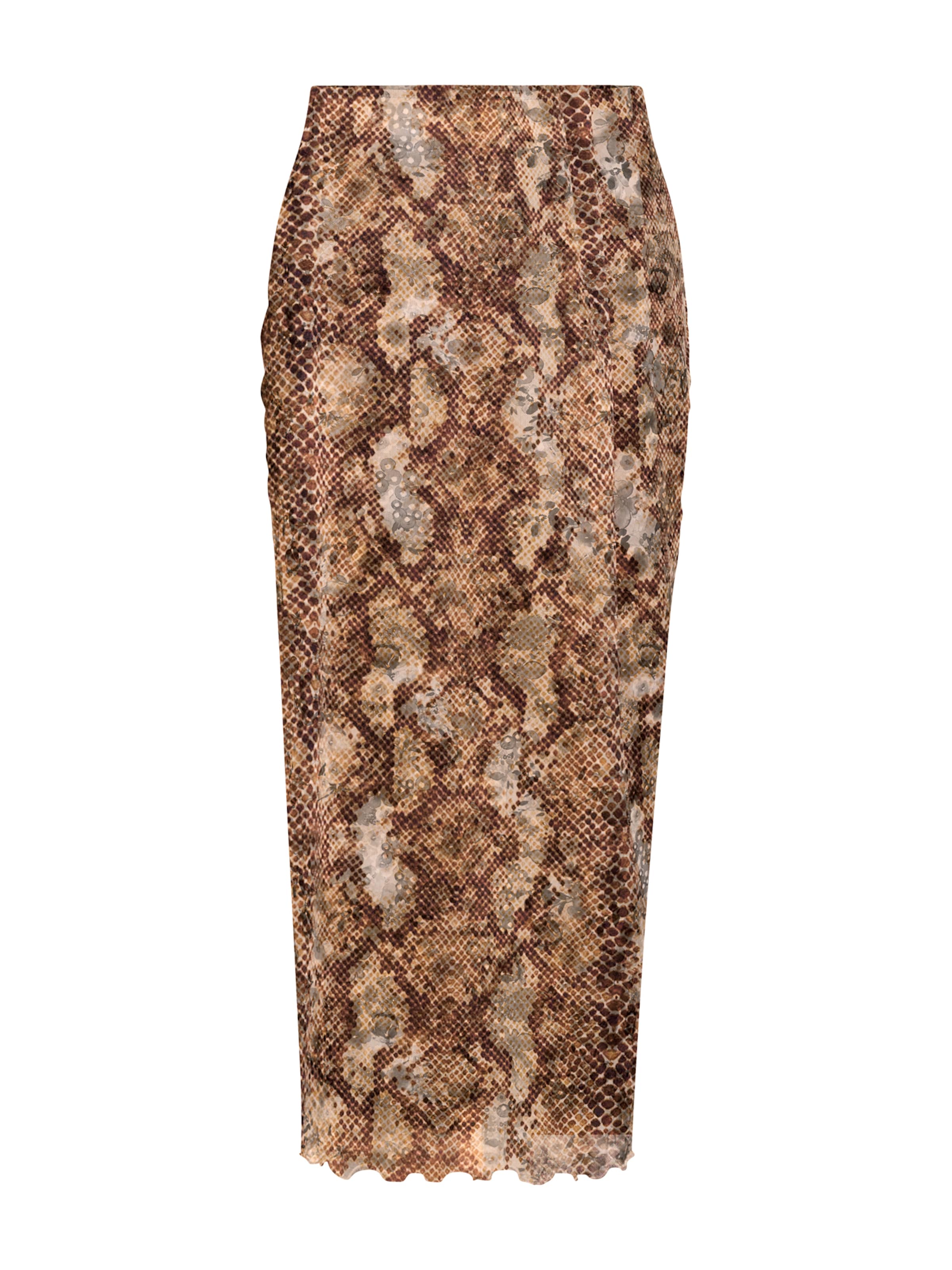 Fustă de la Rich & Royal pe maro: față