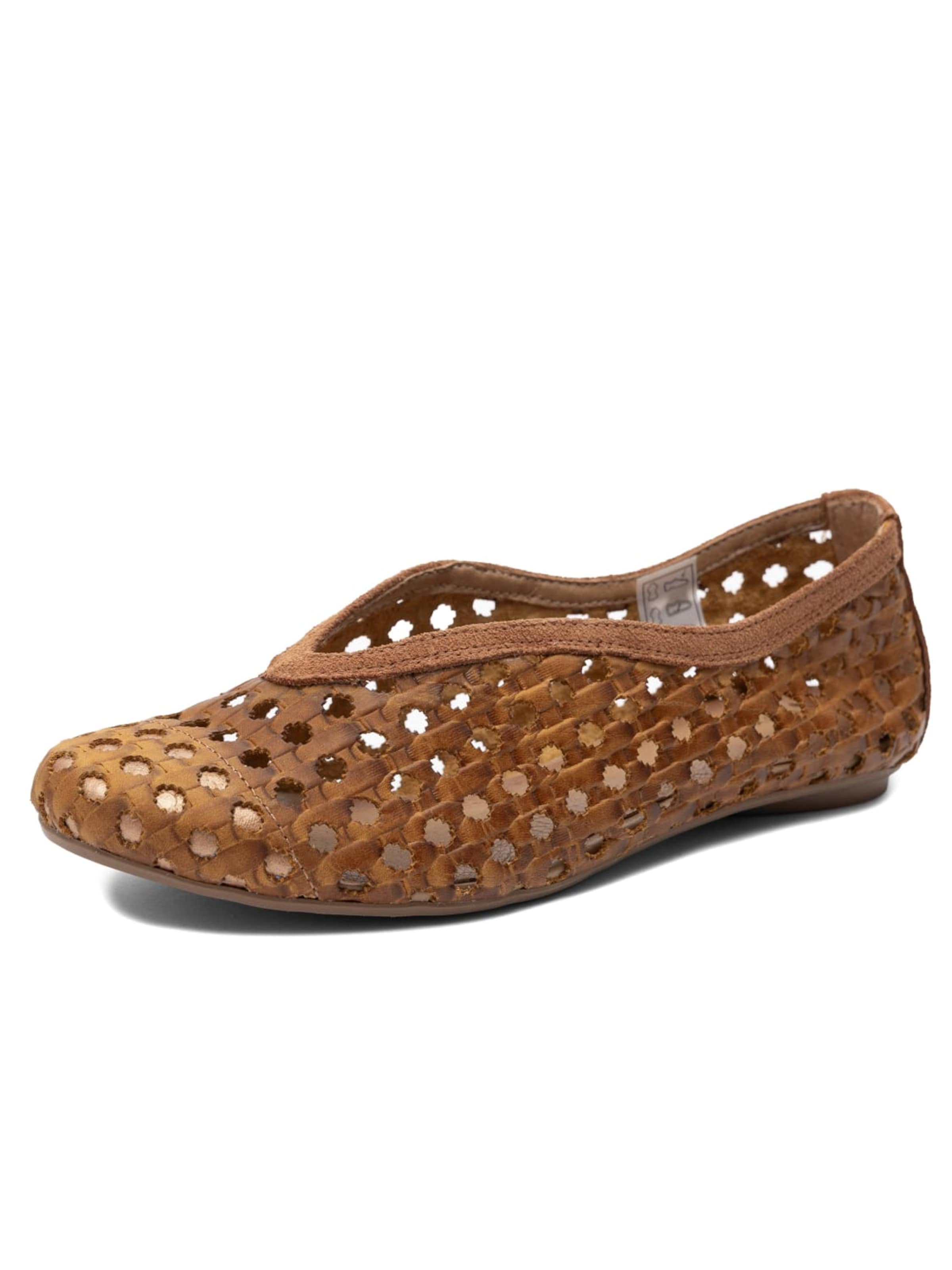 Maciejka Ballet Flats '07307-29/00-0' in 36 in Chestnut brown, Item view