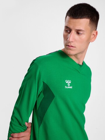 Hummel Sportsweatshirt 'AUTHENTIC' in Grün