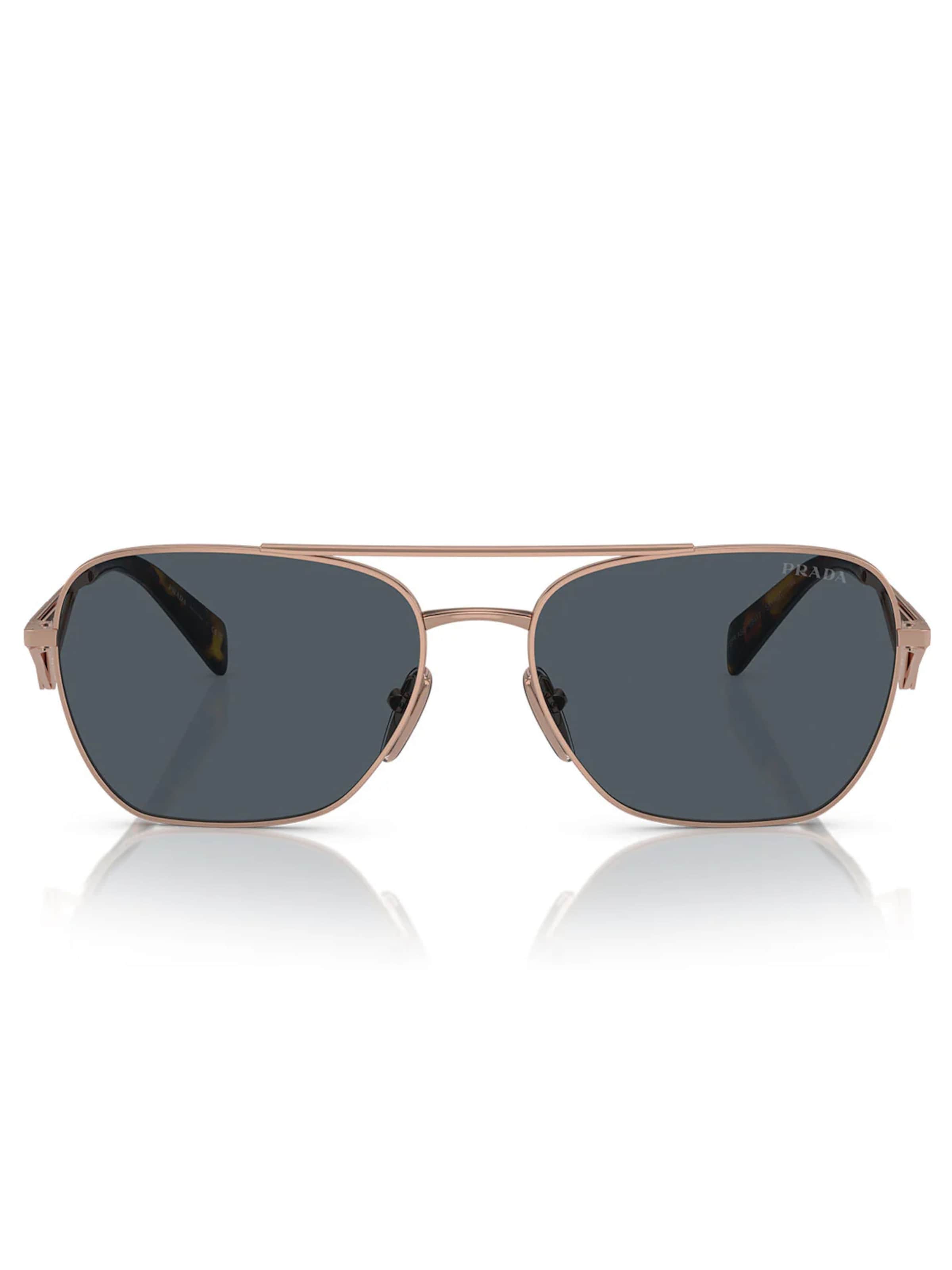 PRADA Sonnenbrille 'Prada Occhiali da Sole PRA50S SVF09T Oro Rosa/Grigio Scuro Donna'‌‌‌‌‌‌‌ in Gold: Vorderseite