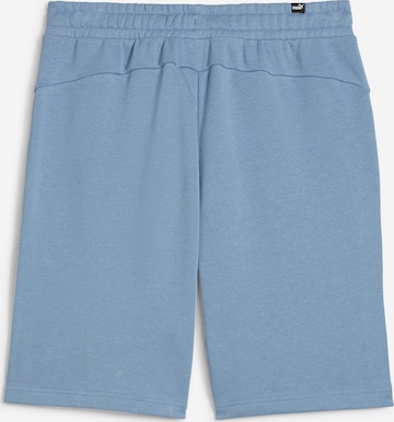 Regular Pantaloni sport 'ESS+' de la PUMA pe albastru