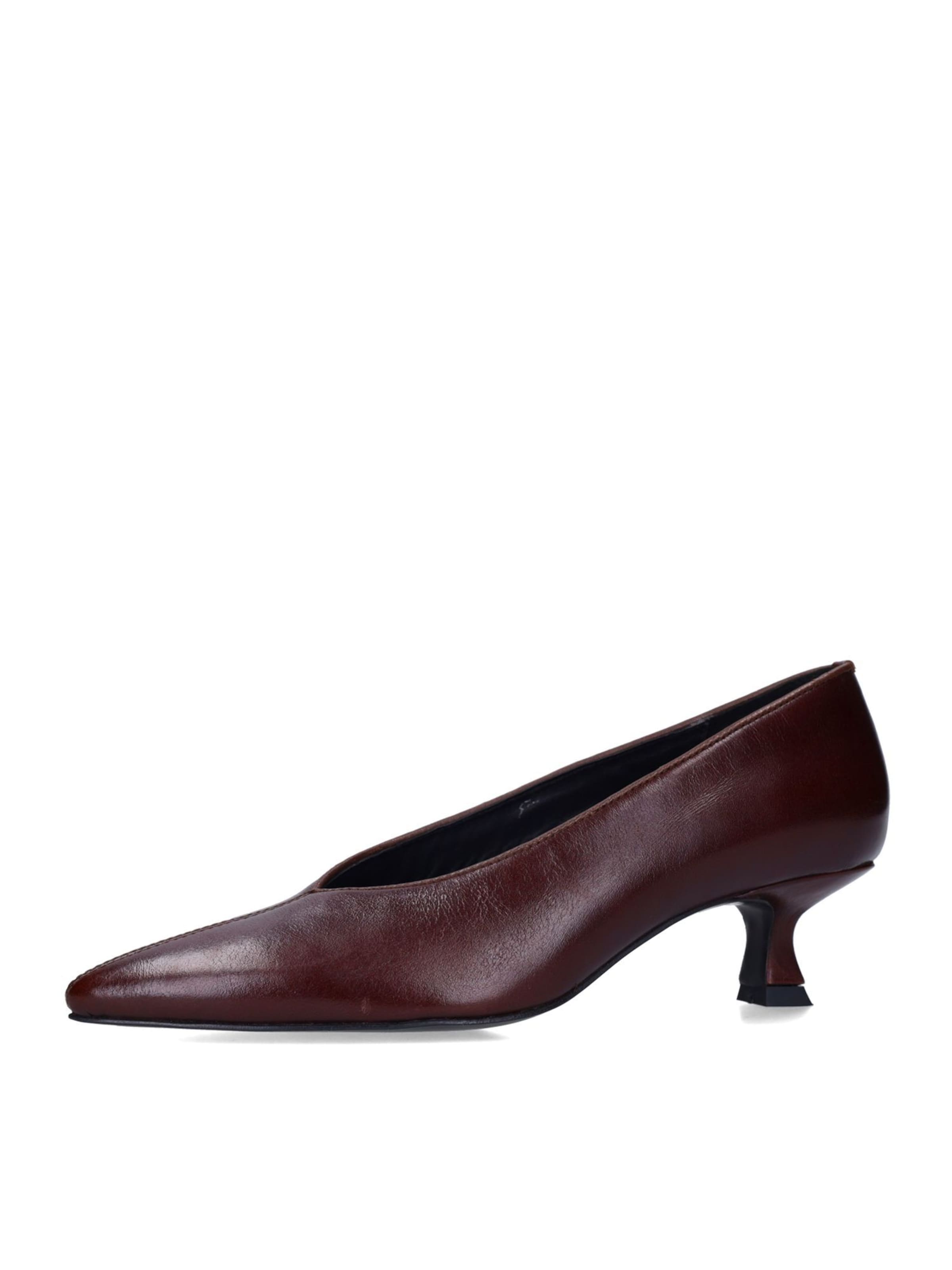 Escarpins SACHA en rouge : devant