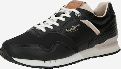 Sneaker bassa 'LONDON STREET' Pepe Jeans di colore beige / nero / bianco, Visualizzazione prodotti