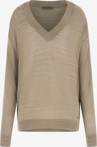 GUESS Sweater in Beige: front