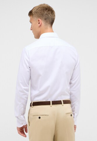 ETERNA Slim fit Button Up Shirt in White