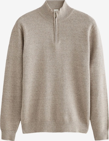 Pull-over Next en beige : devant
