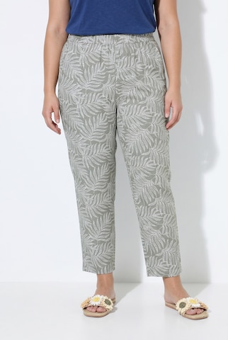 Angel of Style Regular Broek in Groen: voorkant