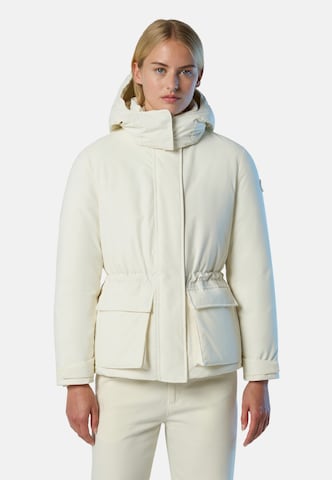 North Sails Winter Jacket 'Nancy' in Beige: front