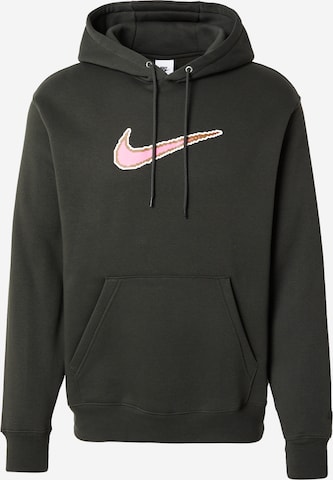 Felpa 'CLUB' di Nike Sportswear in nero: frontale