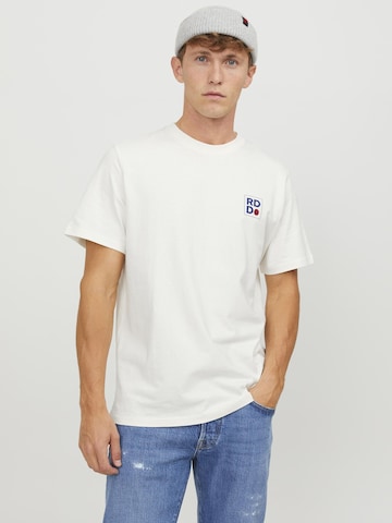 R.D.D. ROYAL DENIM DIVISION T-Shirt 'Aaron' in Grau: predná strana