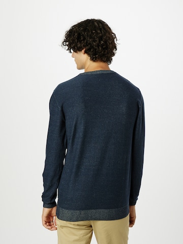 INDICODE JEANS Pullover 'Seashell' in Blau