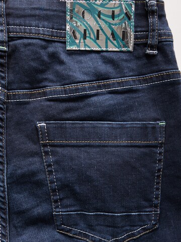 Coupe slim Jean 'Toronto' CECIL en bleu
