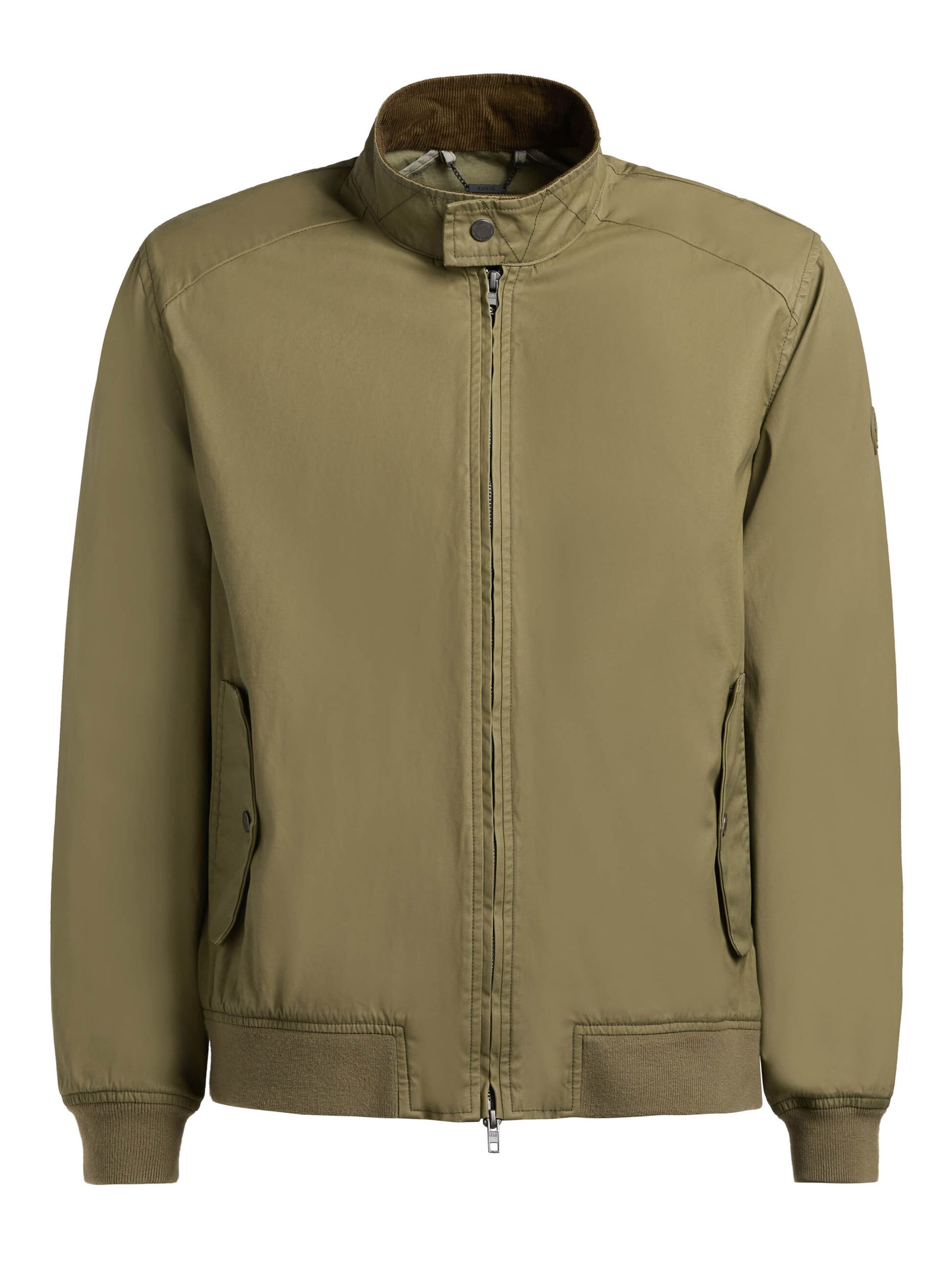 khujo Übergangsjacke 'NABO' in Grün: Vorderseite