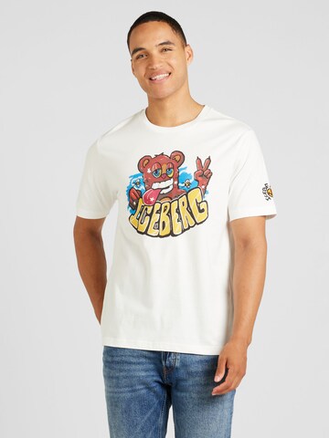 ICEBERG T-Shirt in Weiß: predná strana