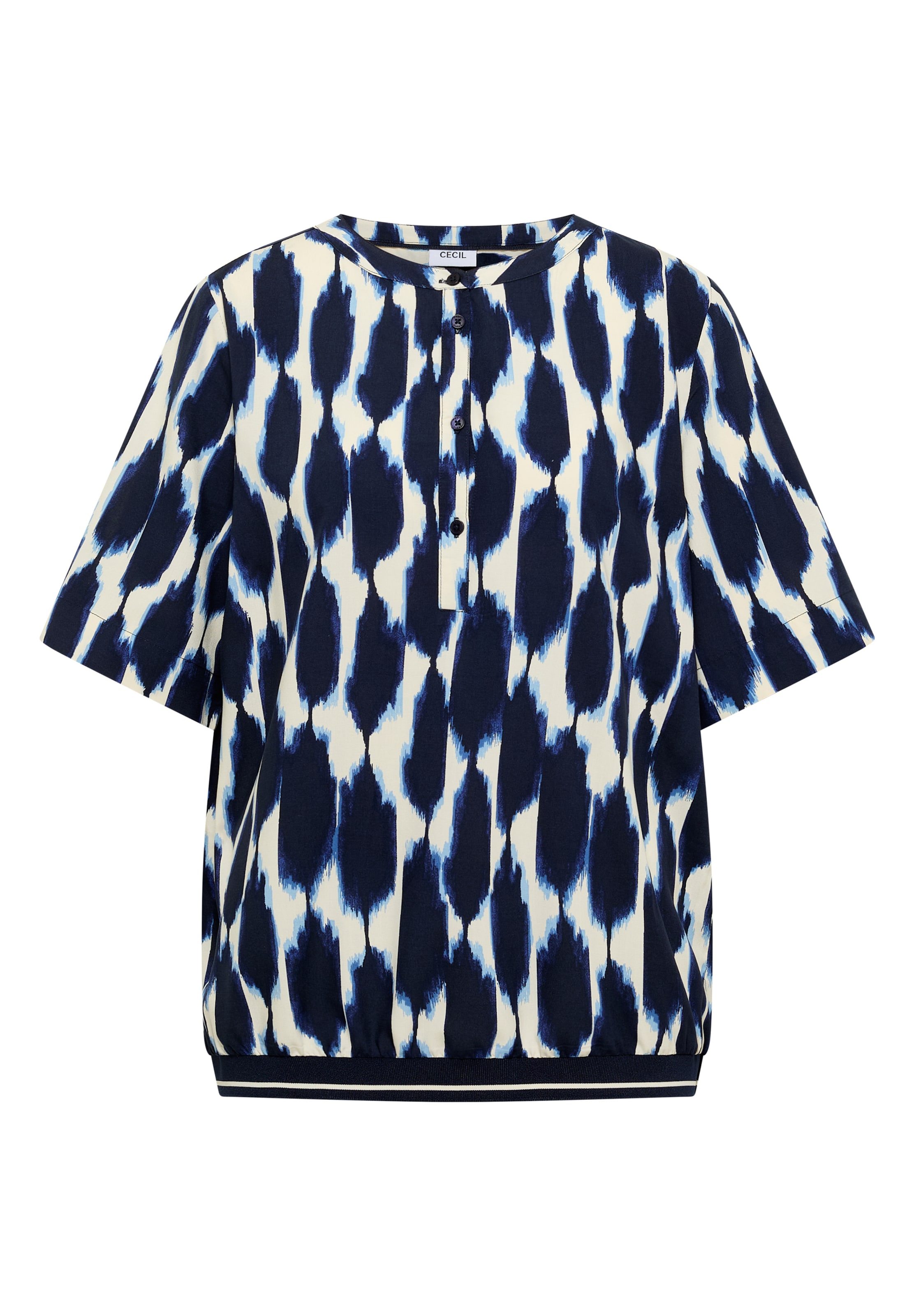 Camicia da donna di CECIL in blu: frontale