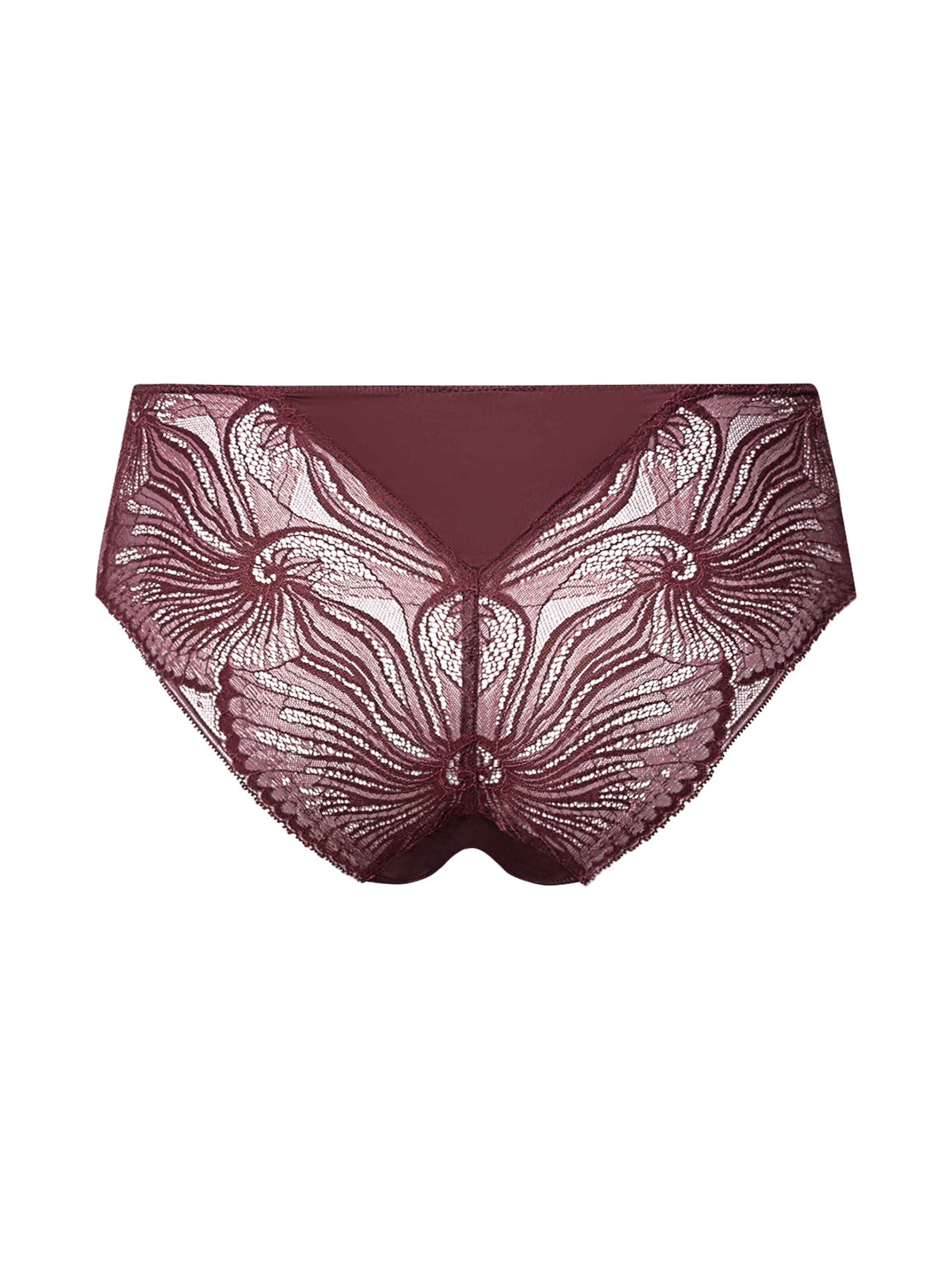 Hanro Slip 'Lilith' in Braun