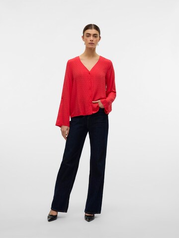 VERO MODA Blouse 'VMRonja' in Rood