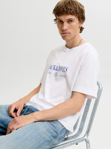 JACK & JONES - Camisa 'JORFREDERIKSBERG' em branco