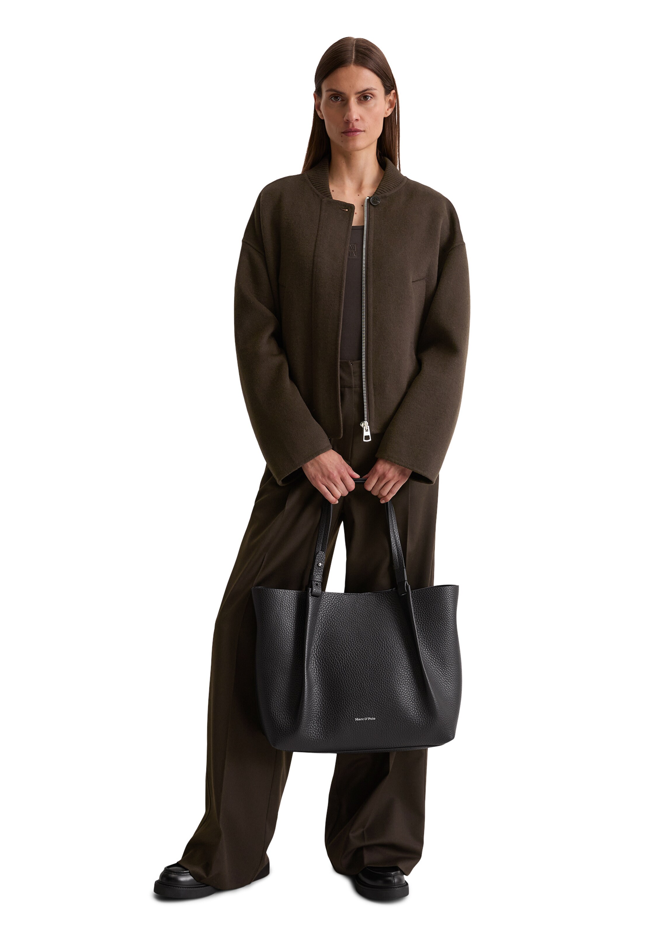 Marc O'Polo Shopper in Black: front