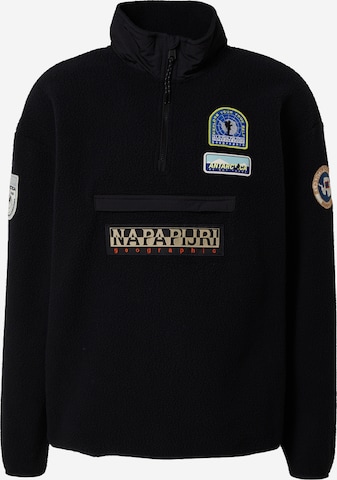 NAPAPIJRI Sweatshirt 'MURDO' in Black: front