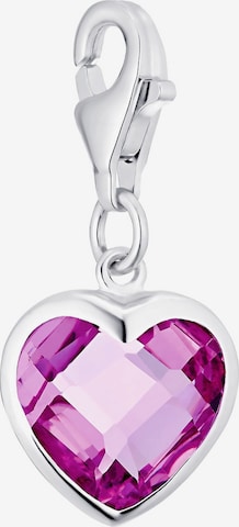 AMOR Pendant 'Herz' in Purple: front