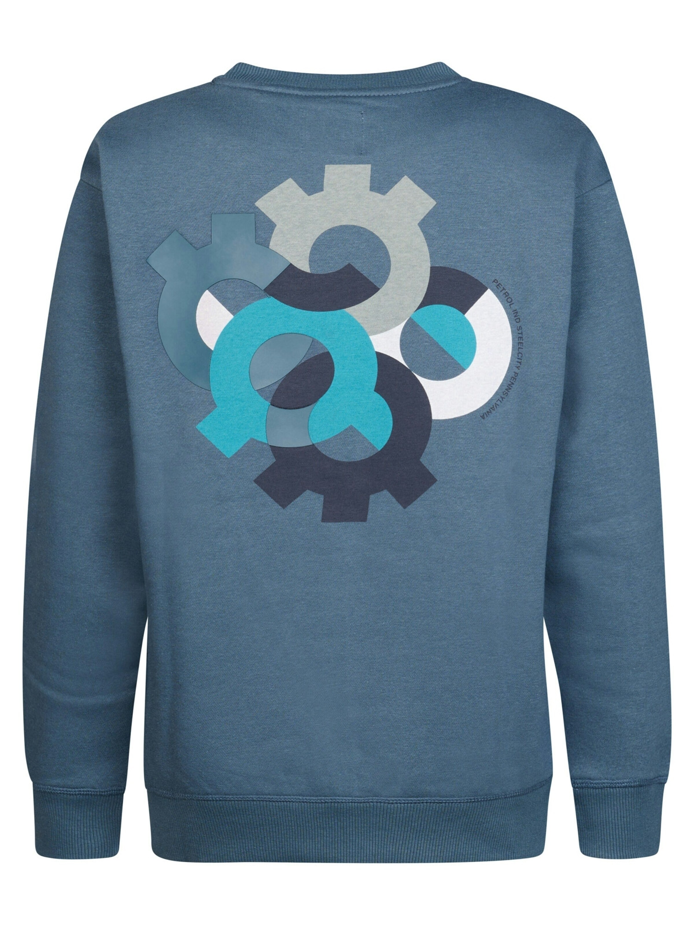 Sweat PETROL en bleu