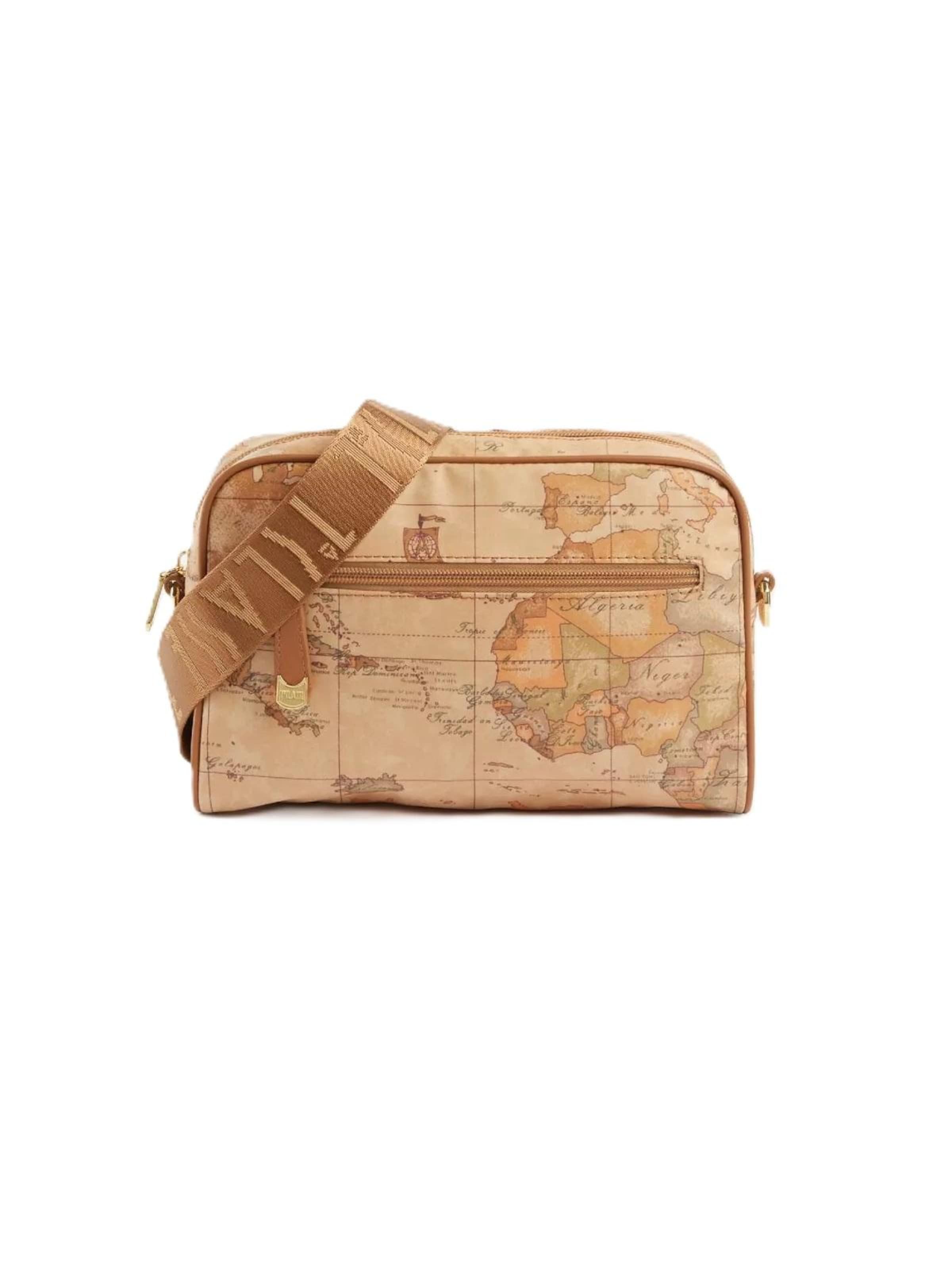 Borsa a tracolla 'CS003' di Alviero Martini in marrone: frontale