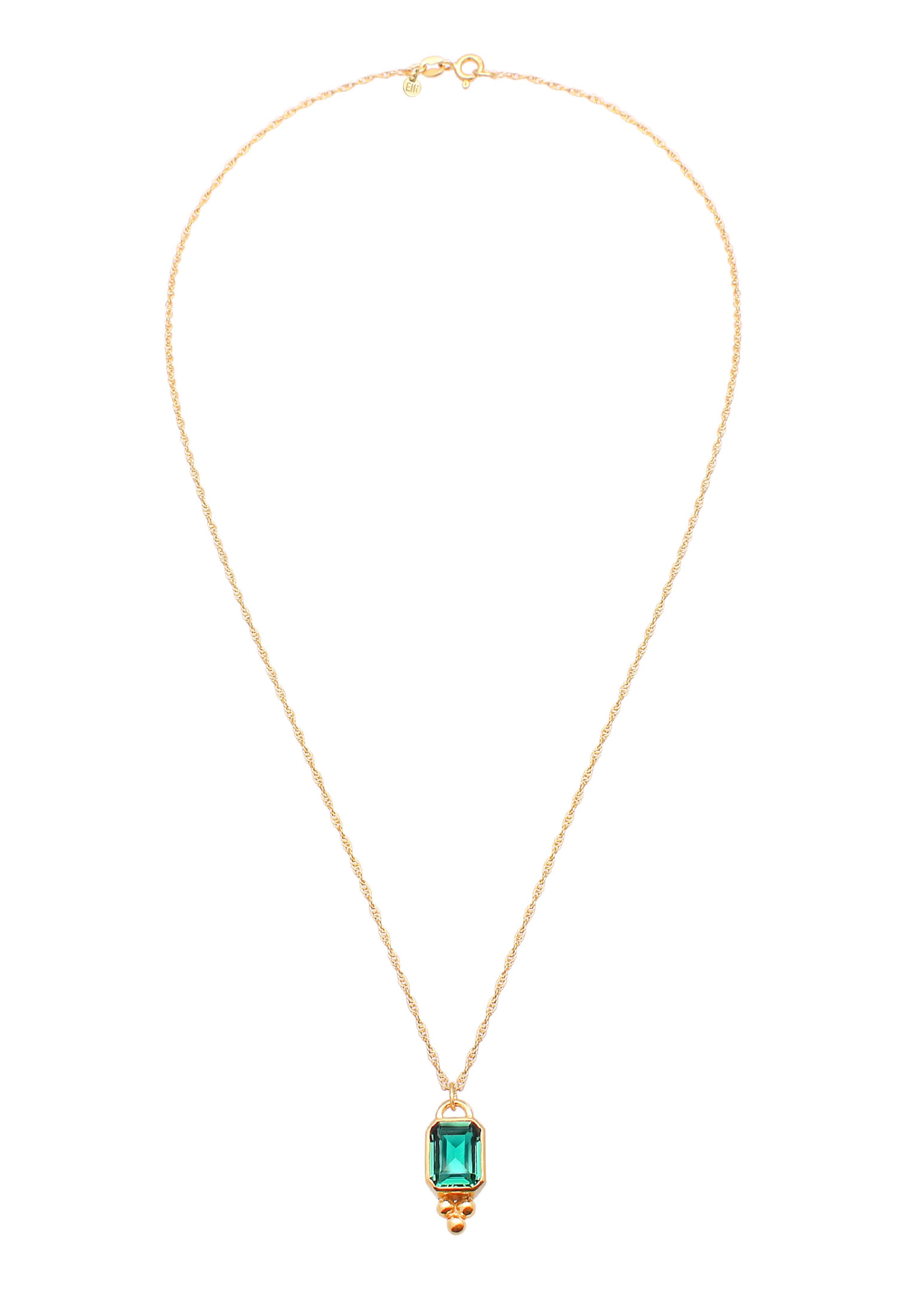 ELLI PREMIUM Necklace in Gold: front