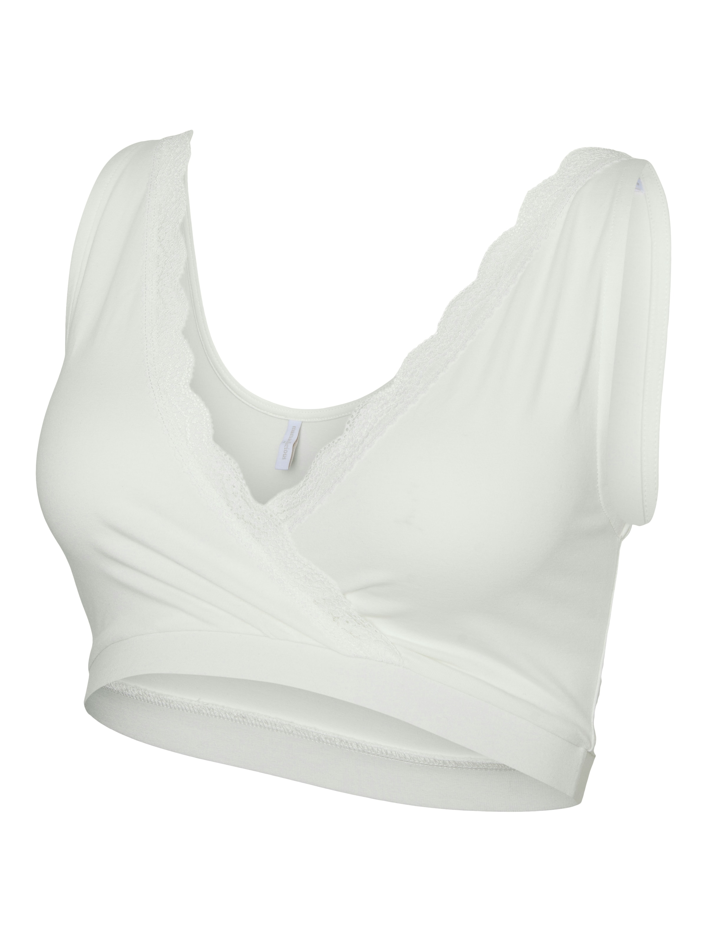 MAMALICIOUS Bralette Nursing Bra in Black