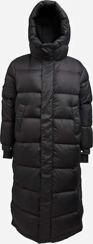 Cappotto invernale 'Cocoon' di JACK1T in nero: frontale