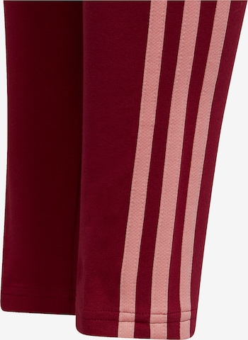 Skinny Pantalon de sport ADIDAS SPORTSWEAR en rouge