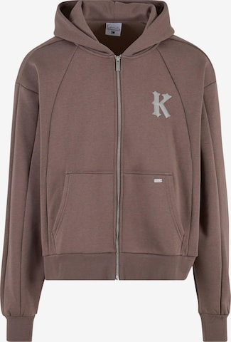 Karl Kani Collegetakki värissä ruskea: etupuoli