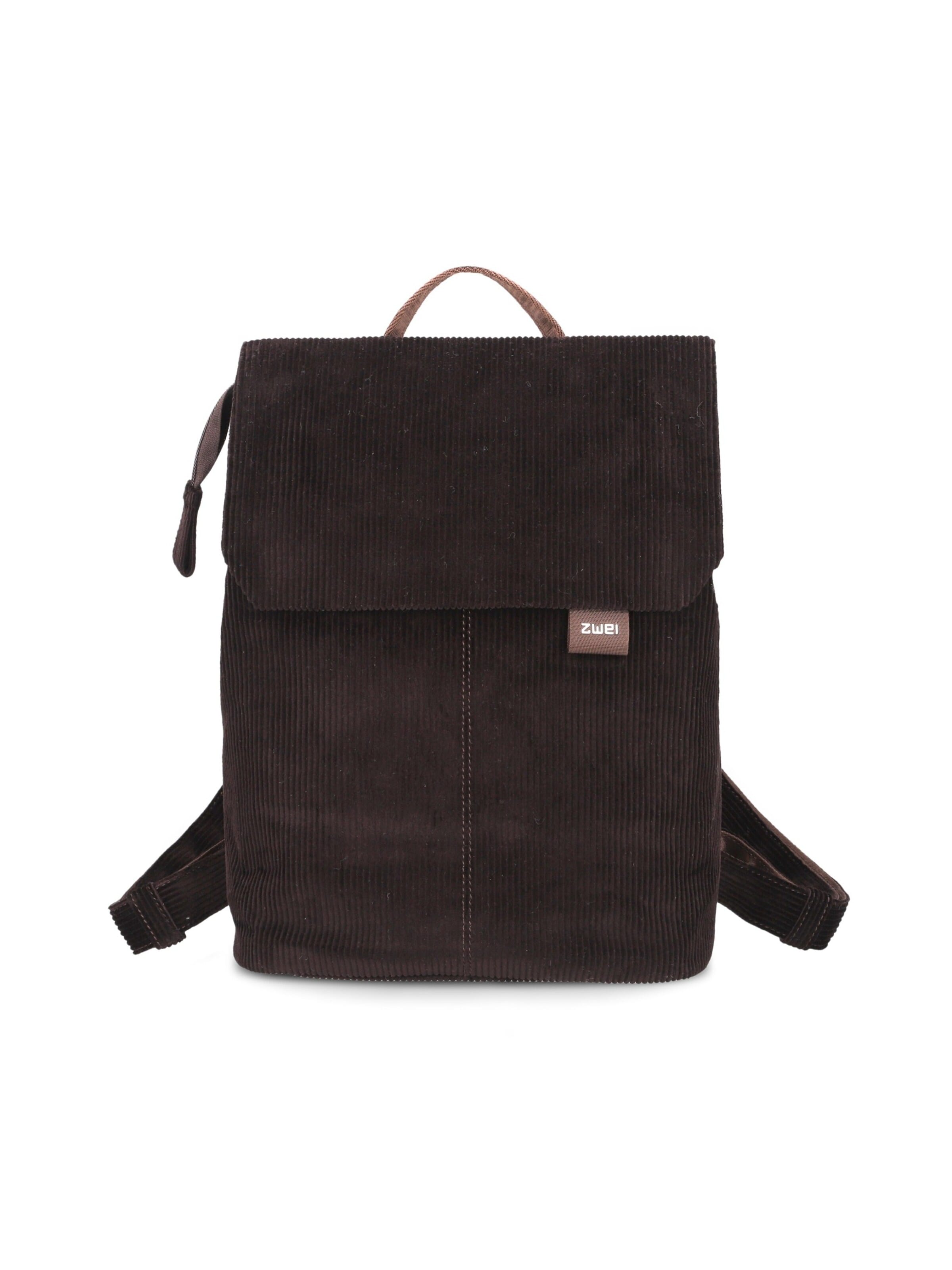ZWEI Backpack 'MADEMOISELLE.M MR13' in Brown: front