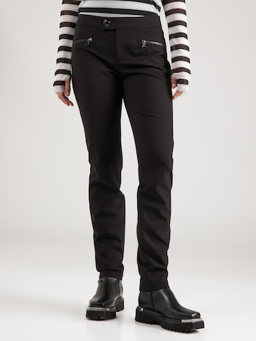 BOGNER Regular Trousers 'LINDY' in Black: front