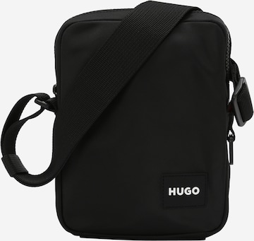 HUGO Чанта за през рамо тип преметка 'Ethon' в черно: отпред