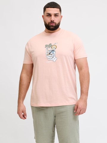 Jack & Jones Plus Shirt in Oranje