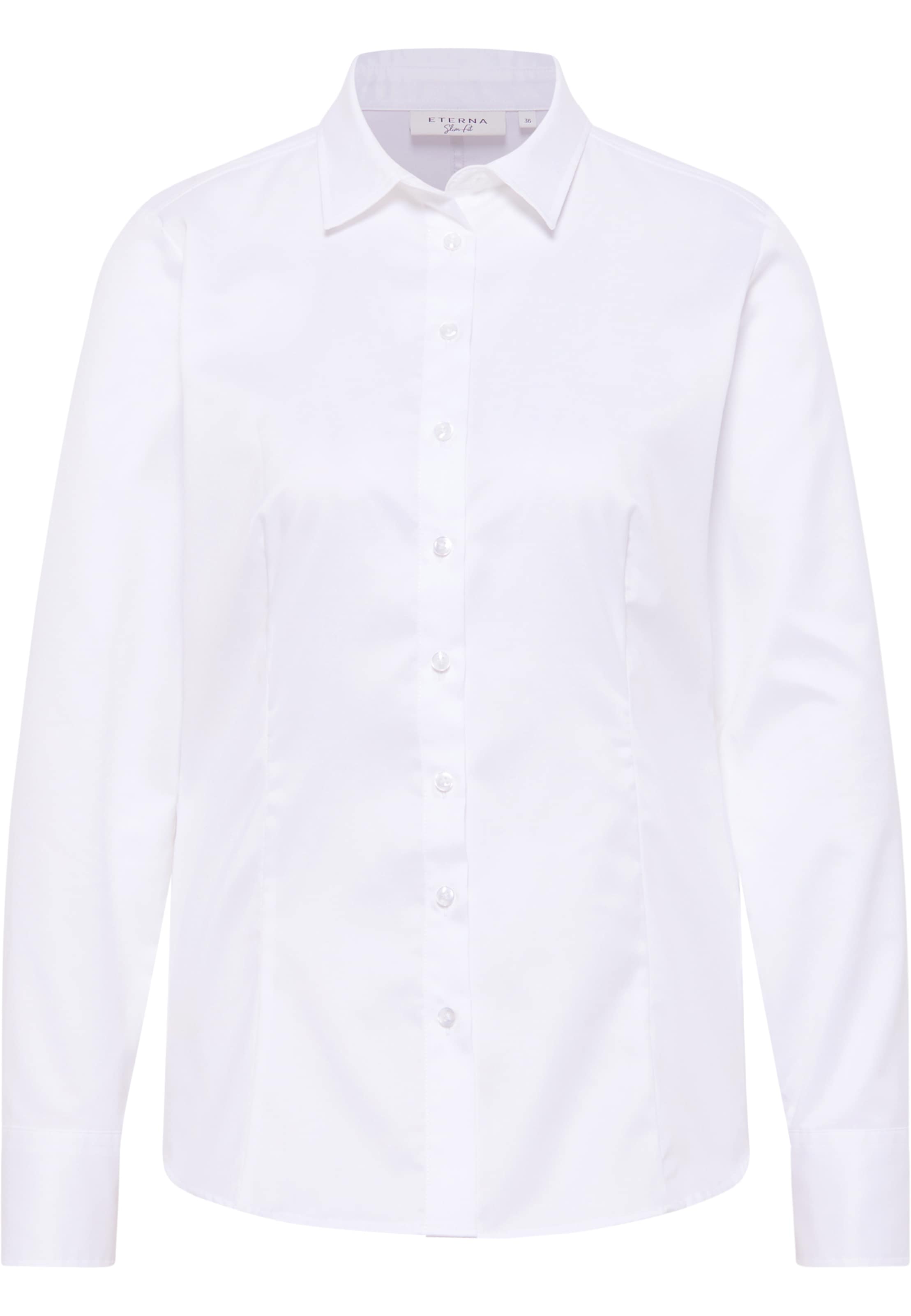ETERNA Blouse in Wit: voorkant