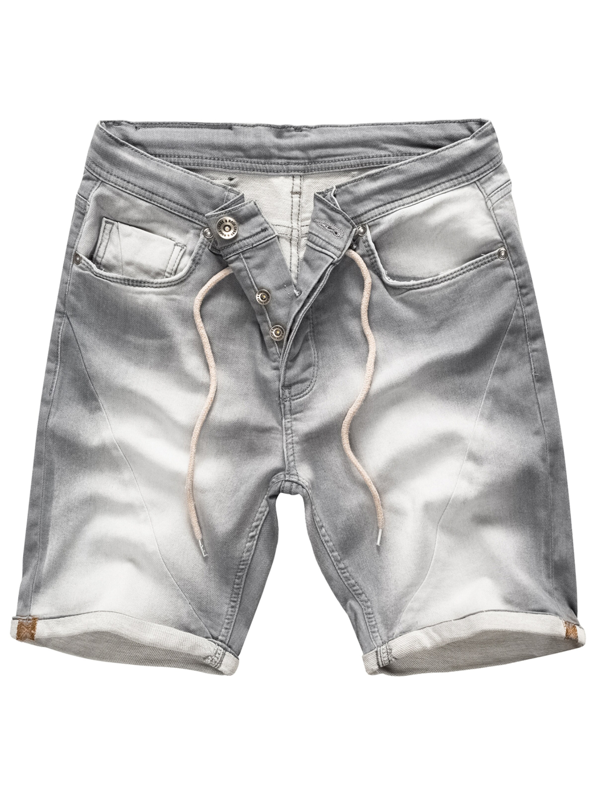 Rock Creek Regular Shorts in Grau: Vorderseite
