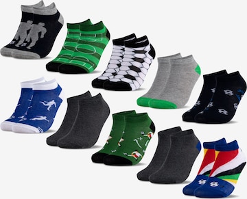 Occulto Socken 'Motivo' in Grün: Vorderseite