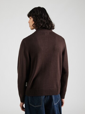 JACK & JONES Sweter 'JORFREDERIKSBERG' w kolorze brązowy