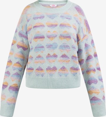 Pull-over MYMO en bleu : devant