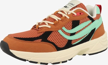 Sneaker bassa ' Eco'99' di GENESIS in marrone: frontale