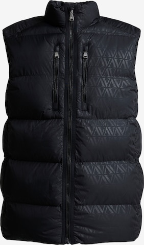 Gilet 'Sandrelli' Alessandro Zavetti en noir : devant