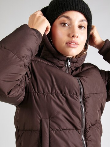 PIECES Winter jacket 'BEE' in Brown