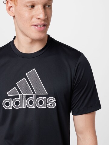 T-Shirt fonctionnel ADIDAS SPORTSWEAR en noir