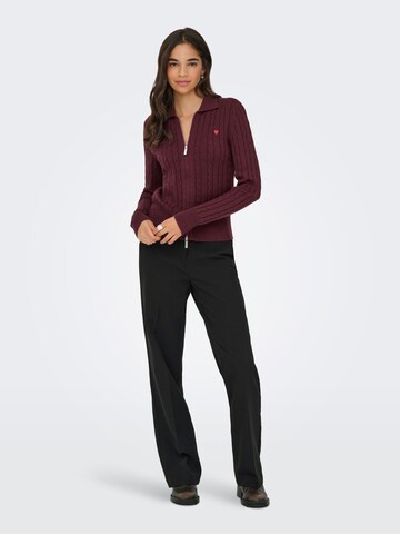 ONLY - Cárdigan 'ONLKATIA' en rojo