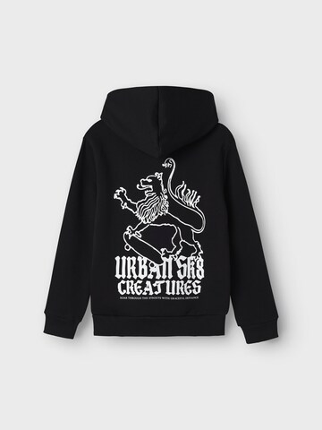 NAME IT Pullover i sort