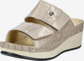 Mule vital en beige : devant