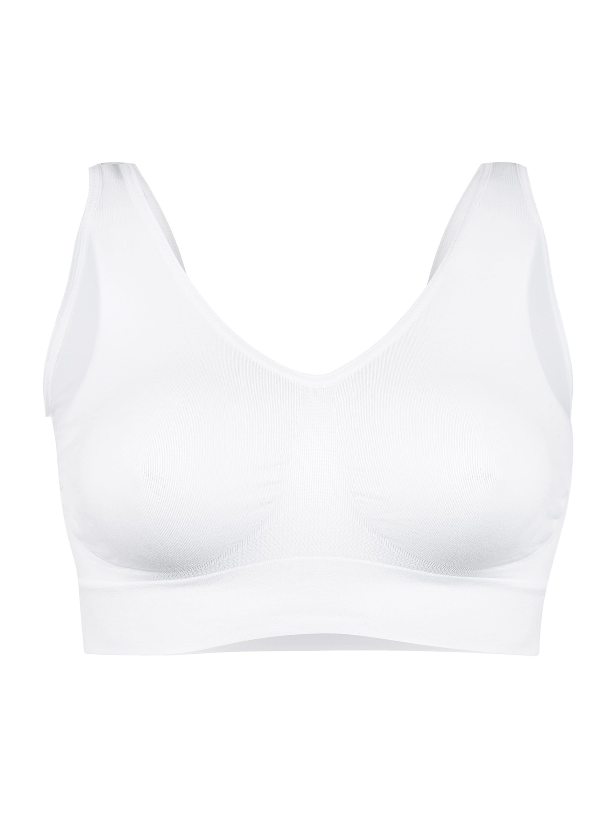 Nur Die Bra ' Soft Comfort ' in White: front