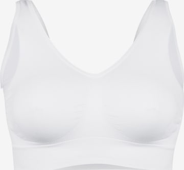 Nur Die Bra ' Soft Comfort ' in White: front